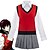 preiswerte Anime Cosplay-Inspiriert von Kakegurui / Zwangsspieler Midari feiern Anime Cosplay Kostüme Japanisch Cosplay-Anzüge Schuluniformen Weste Bluse Rock Für Damen