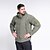 cheap Softshell, Fleece &amp; Hiking Jackets-Men&#039;s Fleece Hoodie Jacket Hiking Jacket Military Tactical Jacket Winter Outdoor Thermal Warm Windproof Breathable Stretchy Single Slider Winter Jacket Top Hunting Fishing Climbing Army Green Black