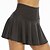 cheap Golf-Women&#039;s Tennis Skirts Golf Skirts MERLOT Black White Skirt Golf Attire Clothes Outfits Wear Apparel