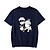 abordables Disfraces de Cosplay diario-Inspirado por Jujutsu Kaisen Yuji Itadori Traje de cosplay T-Shirt Mezcla de Poliéster y Algodón Estampados Estampado Harajuku Gráfico Camiseta Para Mujer / Hombre