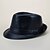 cheap Hats-Men&#039;s Fedora Hat Party Street Athleisure Coffee Black Solid Colored Vintage Hat / Summer / Women&#039;s / Fall / Winter / Spring