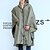 preiswerte Softshell-, Fleece- &amp; Wanderjacken-Damen Herren Regenponcho Wasserdichte Wanderjacke Regenjacke Herbst Frühling Sommer Außen Volltonfarbe Wasserdicht Tragbar Sonnenschutz Windundurchlässig Regenmantel Ponchos Oberteile Angeln Laufen