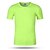 abordables Camisas de senderismo-Mujer Hombre Camiseta Camiseta para senderismo Manga Corta Camiseta Cima Al aire libre Secado rápido Ligero Transpirable Reductor del Sudor Primavera Verano Poliéster Bleu Ciel verde fluorescente