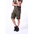 cheap Hunting Clothing-Men&#039;s Hiking Cargo Shorts Tactical Shorts Camo Shorts Summer Multi-Pockets Quick Dry Breathable Sweat-Wicking Camo / Camouflage Bottoms for Camping / Hiking Hunting Combat Dark Khaki Shallow Khaki CP