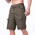 cheap Hunting Clothing-Men&#039;s Hiking Cargo Shorts Tactical Shorts Camo Shorts Summer Multi-Pockets Quick Dry Breathable Sweat-Wicking Camo / Camouflage Bottoms for Camping / Hiking Hunting Combat Dark Khaki Shallow Khaki CP