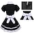 preiswerte Anime Cosplay-Damen Dienstmädchenuniform Cosplay Kostüm Für Maskerade Erwachsene Kleid