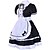 preiswerte Anime Cosplay-Damen Dienstmädchenuniform Cosplay Kostüm Für Maskerade Erwachsene Kleid
