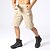 cheap Hunting Clothing-Men&#039;s Cargo Shorts Hiking Cargo Shorts Hiking Shorts Summer Quick Dry Breathable Sweat wicking Wear Resistance Solid Colored Bottoms for Camping / Hiking Hunting Fishing Dark Khaki CP camouflage