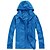 preiswerte Outdoor-Kleidung-Herren Damen Wasserdichte Wanderjacke Wandern der Hautjacke Windjacke für Wanderer Draussen Packbar Wasserdicht UV-Sonnenschutz Windundurchlässig Volltonfarbe Sichtbarer Reißverschluß in voller Länge