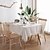 billige Duge-dug kunst nordisk bambus knudet linned med kvast dug te sofabord til spisebord hjem værelse dekoration