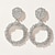 preiswerte Modische Ohrringe-1 Paar Tropfen-Ohrringe Ohrring Damen Geschenk Urlaub Geburtstag Kreisförmig Aleación / Ohrringe baumeln