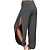 cheap Exercise, Fitness &amp; Yoga Clothing-Women&#039;s Yoga Pants Harem High Split Zumba Yoga Fitness Pants Bloomers Bottoms White Black Green Sports Activewear Loose Micro-elastic / Casual / Athleisure