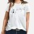 cheap Plus Size Tops-Women&#039;s Plus Size Tops T shirt Floral Graphic Heart Print Short Sleeve Round Neck Blue Gray Rainbow Big Size XL XXL 3XL 4XL 5XL / 100% Cotton