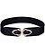 cheap Belts-Women&#039;s Buckle Black Brown Dailywear Daily Holiday Date Belt Pure Color / Khaki / Fall / Winter / Spring / Summer