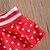 cheap Girls&#039; Swimwear-Kids Girls&#039; Two Pieces Two Piece Swimsuit Swimsuit Print Red Swimwear Sleeveless Print Red Active Swimming Bathing Suits 1-5 Years / Summer