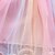 preiswerte Kleider für Mädchen-Baby Wenig Mädchen Kleid Pferd Regenbogen Karikatur Tüll-Kleid Druck Blau Rote Rosa Knielang Ärmellos Standard nette Art Kleider Sommer Lose 2-4 Jahre