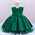 cheap Hoodies-Baby Girls&#039; Active Streetwear Christening Solid Colored Bow Sleeveless Dress Above Knee Blushing Pink Wine Green