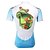 cheap Cycling Clothing-ILPALADINO Men&#039;s Cycling Jersey Short Sleeve Bike Jersey Top with 3 Rear Pockets Breathable Ultraviolet Resistant Quick Dry Mountain Bike MTB Road Bike Cycling Green Purple Orange Polyester Frog