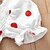 abordables Jupes pour Bébés-Robe Fille Enfants Petit Cachemire Imprimer Rouge Blanche Midi Mousseline de soie Manches Courtes Actif Robes Eté Standard 2-9 ans