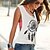 cheap Women&#039;s Tops-Women&#039;s Tank Top Tee / T-shirt Scoop Neck Pure Color Cotton Sport Athleisure Sleeveless Shirt Everyday Use Breathable Soft Comfortable Street Casual Athleisure Daily Activewear Outdoor