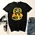 billige Cosplay til hverdagen-Cobra Kai the Karate Kid Cobra Kai Cosplay kostyme T-skjorte Anime Grafiske trykk Printer Harajuku Graphic T-Trøye T skjorte Til Herre Dame Voksne