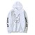 cheap Everyday Cosplay Anime Hoodies &amp; T-Shirts-bad bunny Cosplay Cosplay Costume Hoodie Anime Rabbit Printing Harajuku Graphic Hoodie For Men&#039;s Women&#039;s Women Adults&#039;
