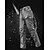abordables Vêtements de chasse-Homme Pantalon Chasse Camouflage Automne L&#039;hiver Chaud Ripstop Coupe Vent Multi-poche Nylon camouflage pour Camping / Randonnée Chasse Combat Motif python noir Nuit noire Vert Véronèse S M L XL XXL