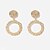 preiswerte Modische Ohrringe-1 Paar Tropfen-Ohrringe Ohrring Damen Geschenk Urlaub Geburtstag Kreisförmig Aleación / Ohrringe baumeln