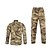 cheap Softshell, Fleece &amp; Hiking Jackets-Men&#039;s Hiking Shirt with Pants Tactical Military Shirt Outdoor Windproof Fast Dry Quick Dry Breathable Autumn / Fall Spring Summer Camo / Camouflage Clothing Suit Cotton Long Sleeve Camping / Hiking