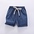 cheap Boys&#039; Pants-Kids Boys&#039; Pants Shorts Black Dusty Blue Beige Drawstring Solid Color Basic 2-9 Years School / Cotton