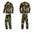cheap Softshell, Fleece &amp; Hiking Jackets-Men&#039;s Hiking Shirt with Pants Tactical Military Shirt Outdoor Windproof Fast Dry Quick Dry Breathable Autumn / Fall Spring Summer Camo / Camouflage Clothing Suit Cotton Long Sleeve Camping / Hiking