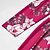 abordables New Arrivals-Mami y yo Vestido Casual Flor Estampado Rojo Maxi Manga Larga Floral Trajes a juego / Otoño / Primavera / Verano