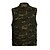 cheap Hunting Clothing-Men&#039;s Fishing Vest Hunting Gilet Outdoor Spring Waterproof Ultra Light (UL) Multi-Pockets Breathable Top Camo Polyester Hunting Fishing Grey camouflage