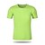 preiswerte Wanderhemden-Damen Herren T-Shirt T-Shirt für Wanderer Kurzarm T-Shirt Oberteile Außen Rasche Trocknung Leicht Atmungsaktiv Schweißableitend Frühling Sommer Polyester grün fluoreszierend Gras-Grün Weiß Angeln