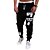 cheap Sports Athleisure-Men&#039;s Sweatpants Jogger Pants Drawstring Cotton Letter Printed Sport Athleisure Pants / Trousers Bottoms Breathable Soft Comfortable Running Everyday Use Exercising General Use