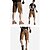 cheap Hiking Trousers &amp; Shorts-Men&#039;s Hiking Shorts Hiking Cargo Shorts Tactical Shorts Military Solid Color Summer Outdoor 10&quot; Loose Ripstop Multi-Pockets Breathable Sweat wicking Cotton Knee Length Shorts Bottoms Light Coffee