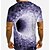 abordables Tank Tops-T-shirt Homme Graphique 3D 3D effet Col Rond Manches Courtes 3D Imprimer Standard du quotidien Vacances basique Décontractée Polyester / Eté