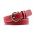 abordables Belts-Mujer Hebilla / Cinturón Color sólido