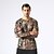 abordables Vêtements de chasse-Homme camouflage Tee-Shirt de Chasse Manches Longues Extérieur Respirabilité Vestimentaire Doux L&#039;autume Printemps Polyester Jaune Vert Véronèse Couleur camouflage Vert Gris camouflage