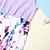 abordables New Arrivals-Maman et moi Robes Floral Imprimer Violet Claire Bleu Rose Claire Maxi Sans Manches Bohème Tenues assorties / Eté / Doux