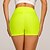 baratos Yoga Shorts-calças de ioga femininas com quadril de bolha para mulheres levantando legging anticelulite cintura alta treino para controle de barriga shorts de ioga verde