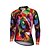 cheap Cycling Clothing-YORK TIGERS Men&#039;s Cycling Jersey Downhill Jersey Long Sleeve Pink+Green Rainbow Lion Bike Tee Tshirt Sweat wicking Sports Clothing Apparel / Advanced / Micro-elastic / Athleisure / Advanced