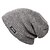 cheap Hiking Clothing Accessories-Men&#039;s Women&#039;s 1 pcs Hiking Cap Winter Outdoor Skull Cap Beanie Portable Fleece Lining Warm Soft Orlon Solid Color Grey Coffee for Fishing Climbing Camping / Hiking / Caving