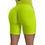 abordables pantalones cortos de yoga-Pantalones de yoga para mujer, levantamiento de glúteos de cadera de burbuja para mujer, legging anticelulítico, entrenamiento de cintura alta, pantalones cortos de yoga para control de abdomen, verde