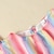 preiswerte Kleider für Mädchen-Kinder Wenig Mädchen Kleid Regenbogen Sommerkleid Druck Regenbogen Ärmellos Aktiv Kleider Sommer Normale Passform 2-6 Jahre