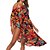 cheap Cover-Ups-Women&#039;s Swimwear Bikini Swimsuit Geometric Red Bathing Suits