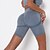 abordables pantalones cortos de yoga-Mujer Pantalones cortos de yoga Pantalones cortos de motorista Shorts de gimnasio Control de barriga Levantamiento de tope Dispersor de humedad Scrunch Butt Levantamiento de trasero fruncido