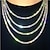cheap Necklaces-Choker Necklace Necklace Men&#039;s Women&#039;s Street Prom Birthday Party Zircon Chrome