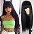 cheap Synthetic Wigs-Synthetic Wig Natural Straight Braid Neat Bang Wig Burgundy Long A1 A2 A3 A4 A5 Synthetic Hair Women&#039;s Cosplay Party Fashion Burgundy Mixed Color