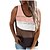 cheap Sweaters-Women&#039;s Sweater Vest Jumper Knit Print Crew Neck Striped Daily Going out Stylish Basic Essential Spring Summer S M L / Sleeveless / Regular Fit / Sleeveless